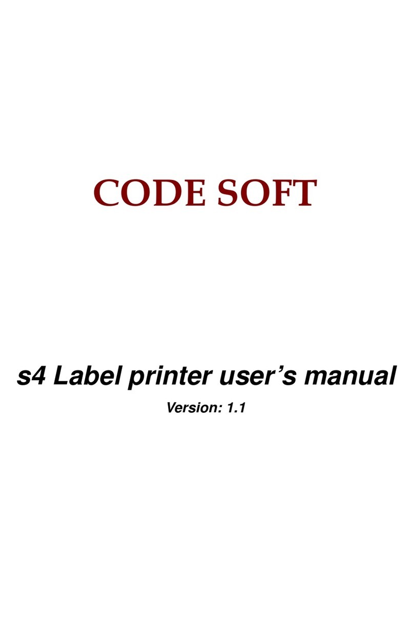 Codesoft s4 User manual