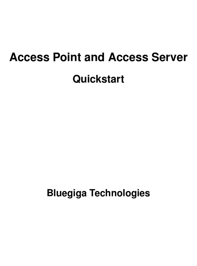 Bluegiga Access Point User manual