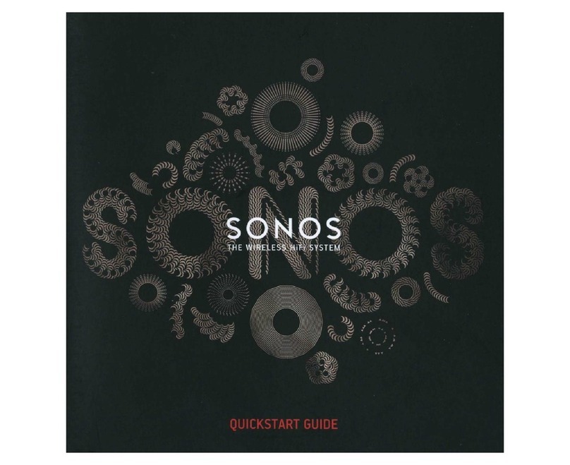 Sonos BRIDGE User manual
