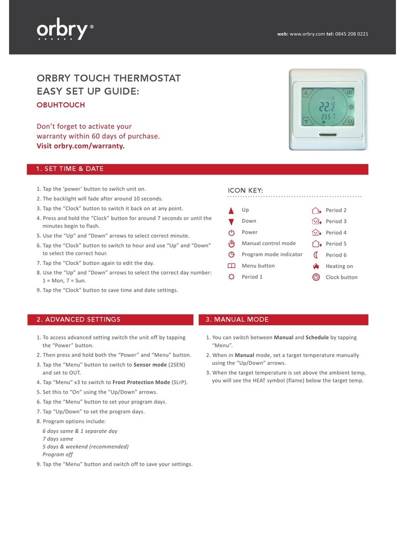 ORBRY OBUHTOUCH Quick start guide