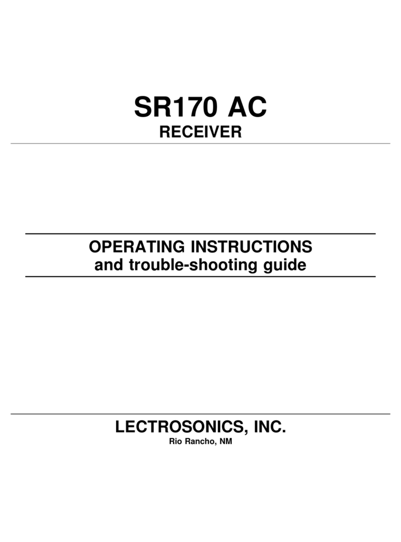 Lectrosonics SR170 AC User manual