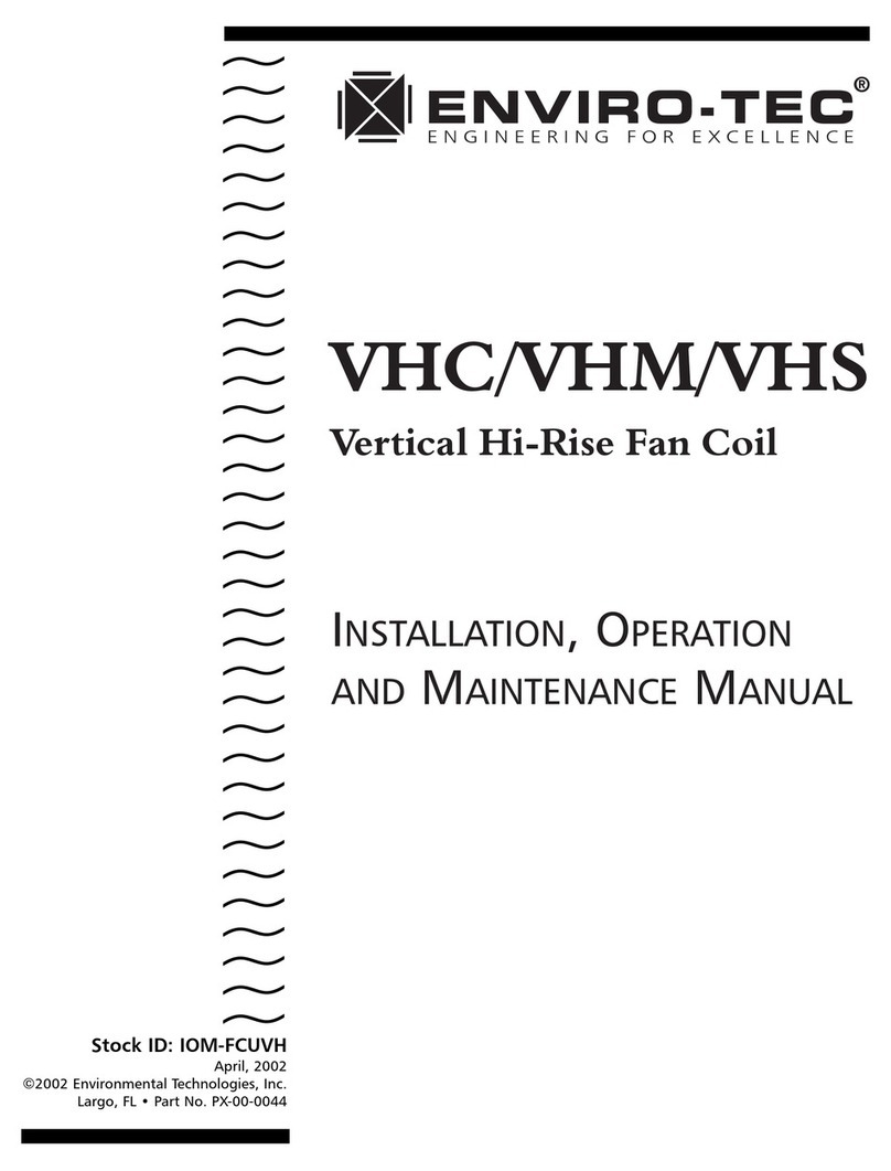 Enviro VHC User manual
