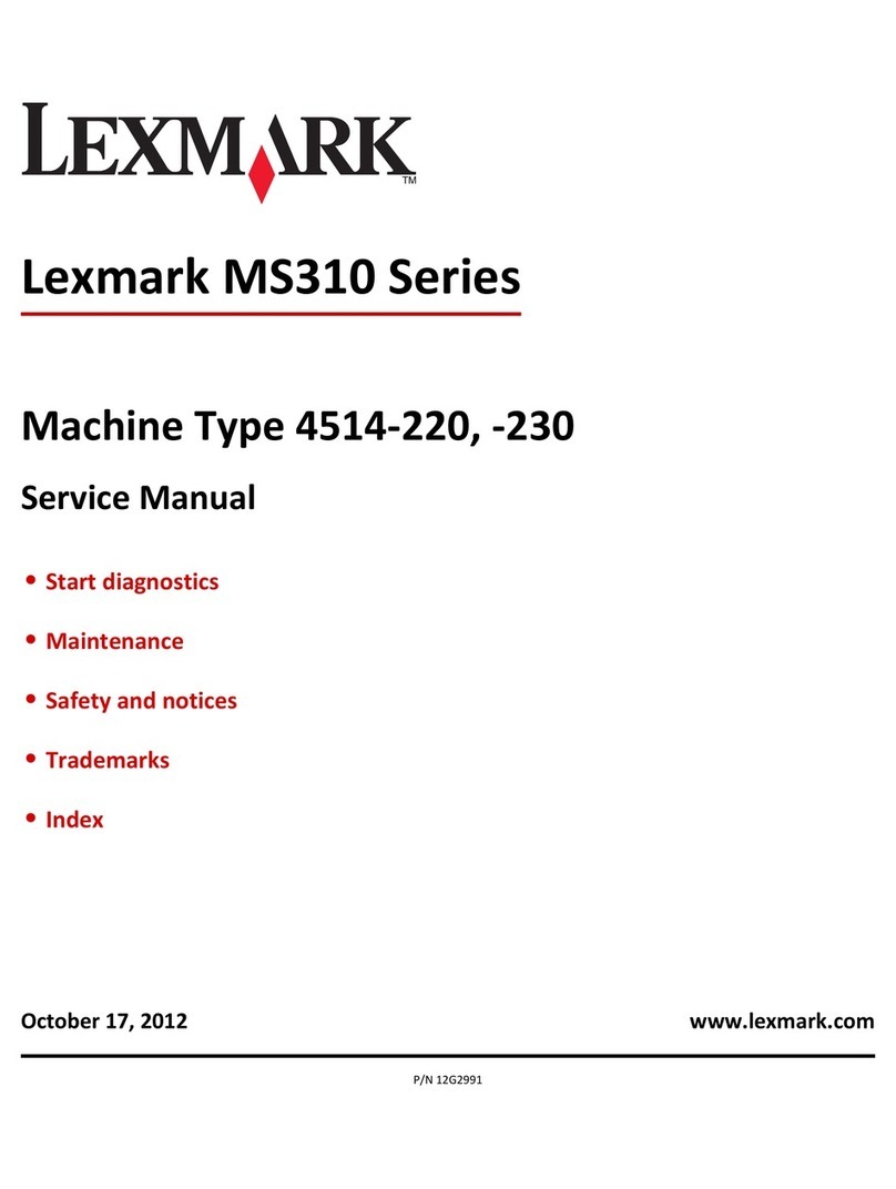 Lexmark MS310 Series User manual