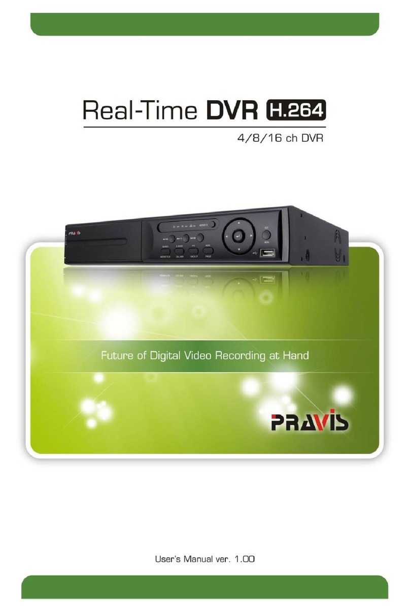 Pravis 4CH Compact Case User manual