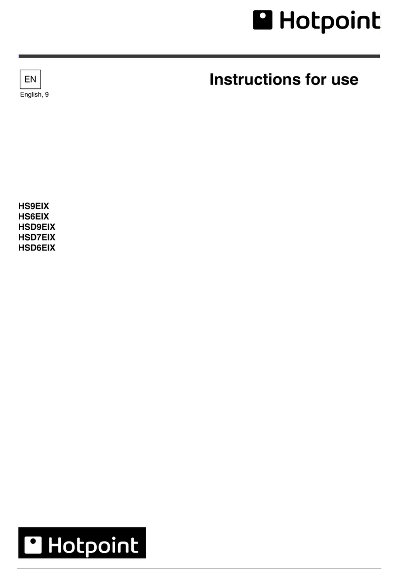 Hotpoint HS9EIX User manual