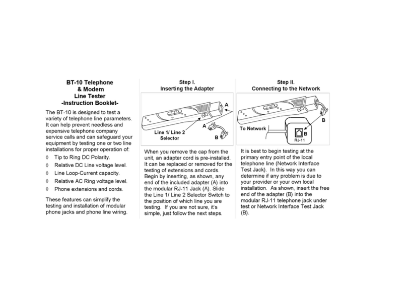 Faunus BT-10 User manual