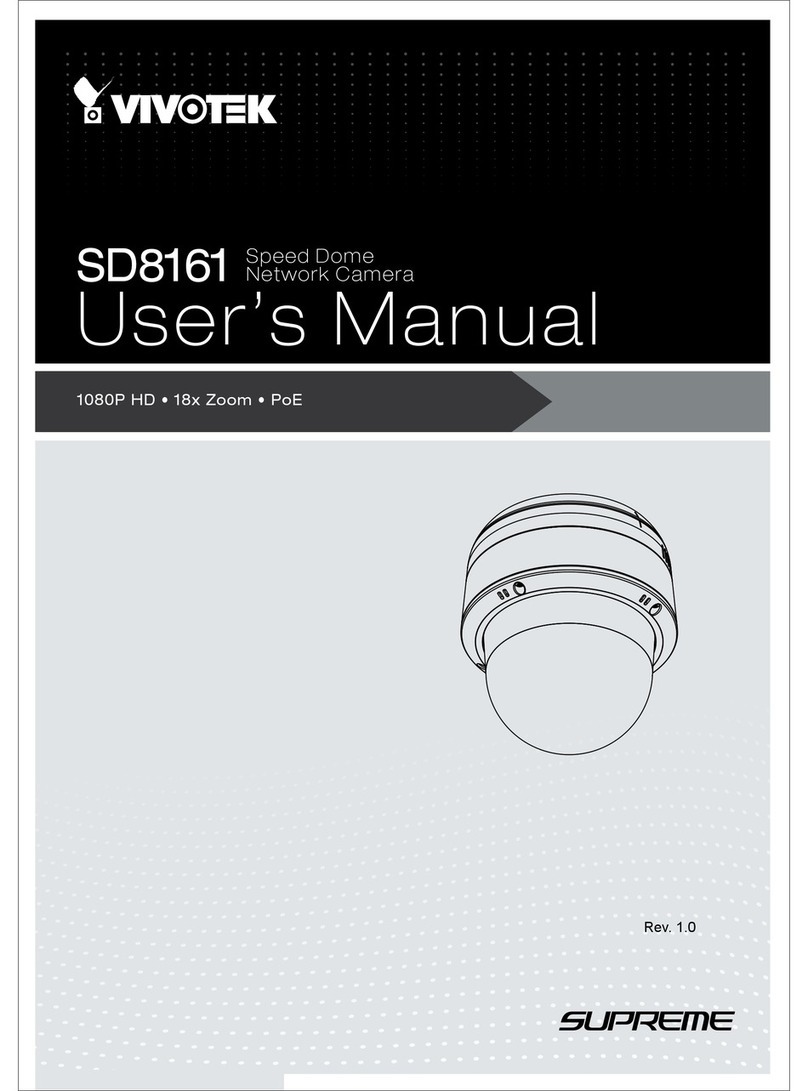 Vivotek SD8161 User manual
