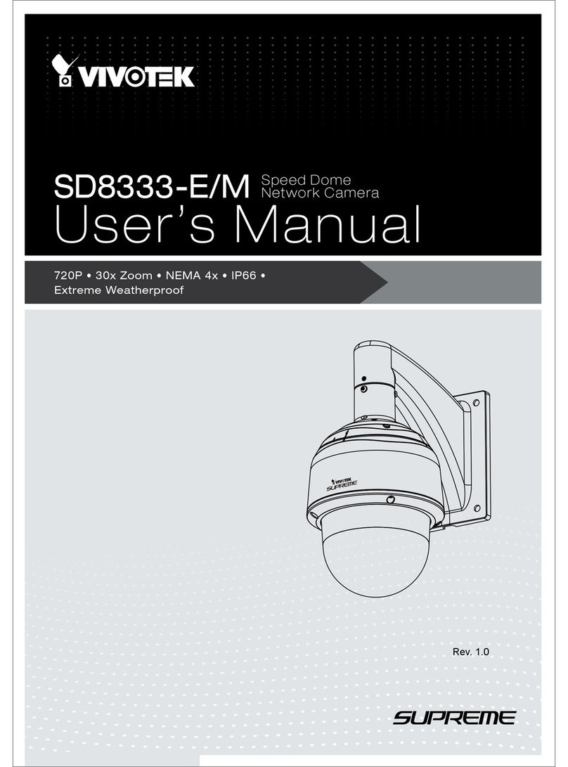 Vivotek SD8333-E User manual