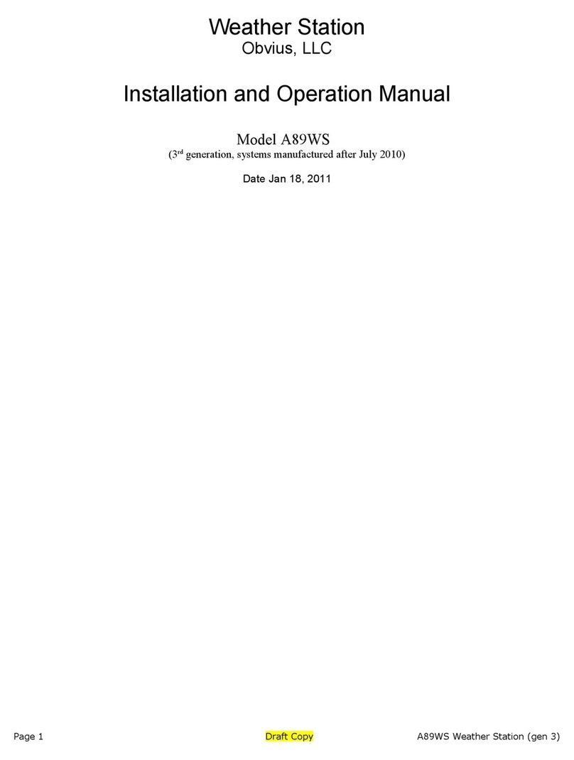 Obvius A89WS User manual
