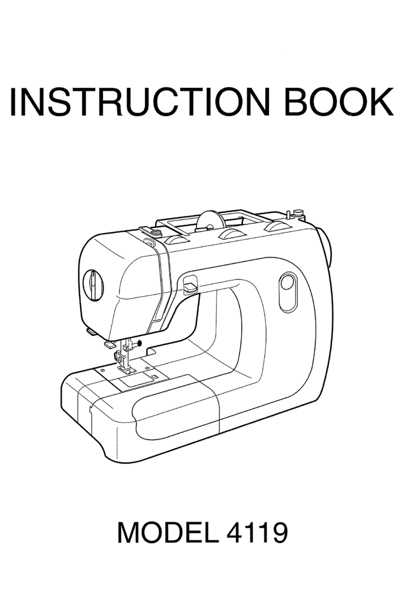 Janome 4119 User manual