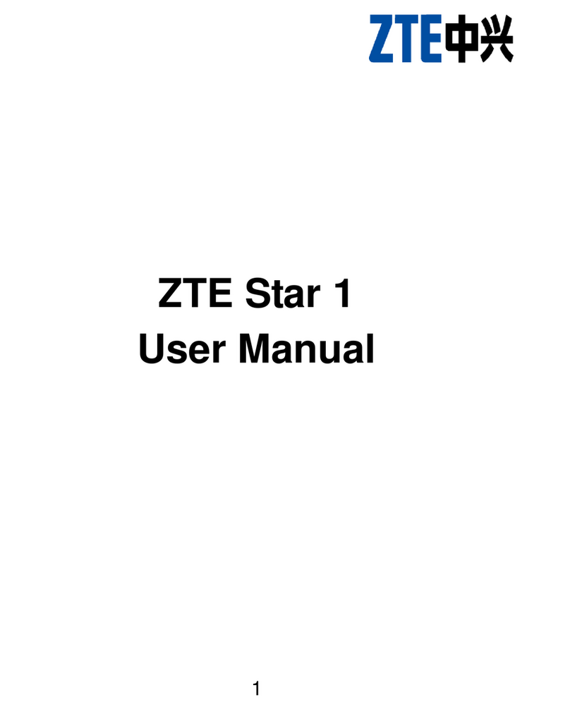 Zte Star 1 User manual