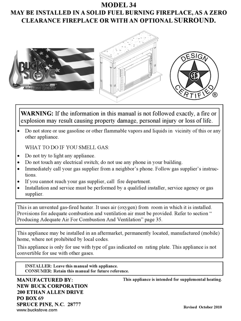 New Buck Corporation 34 user manual