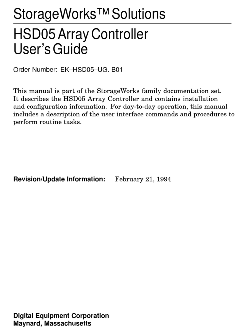 StorageWorks HSD05 User manual