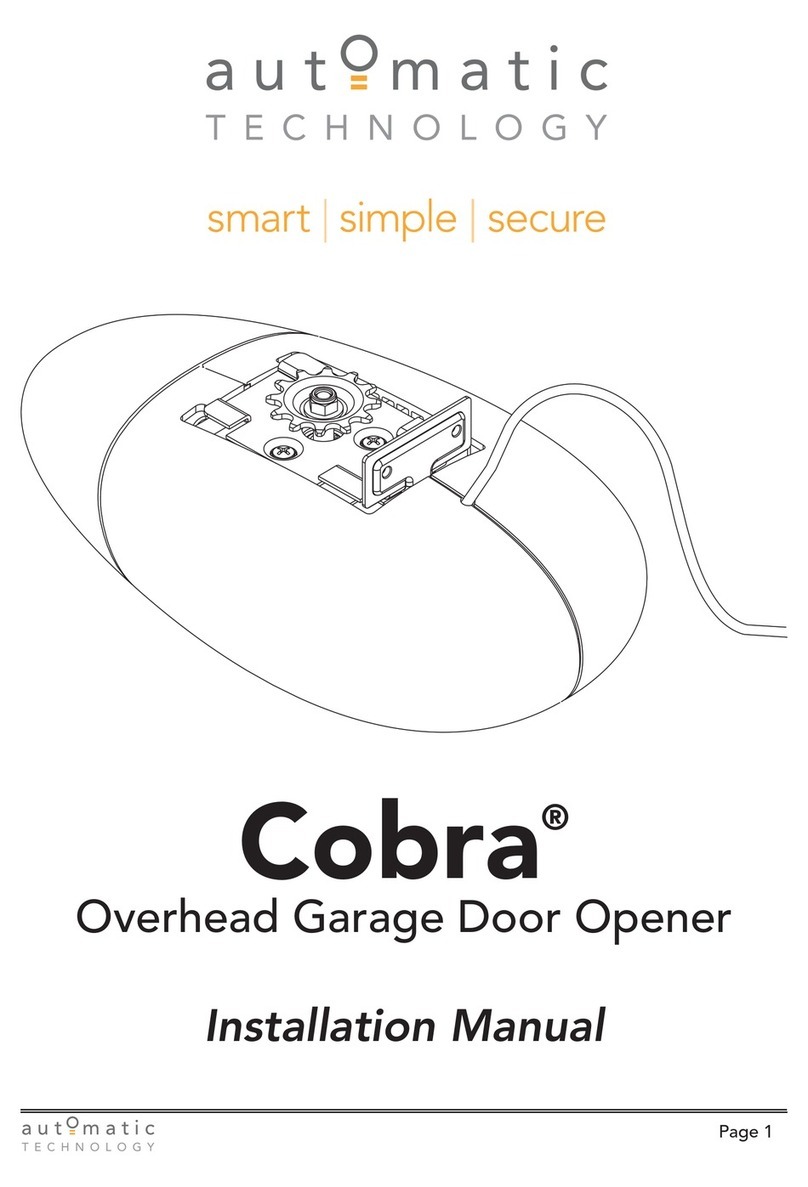 Automatic Cobra User manual