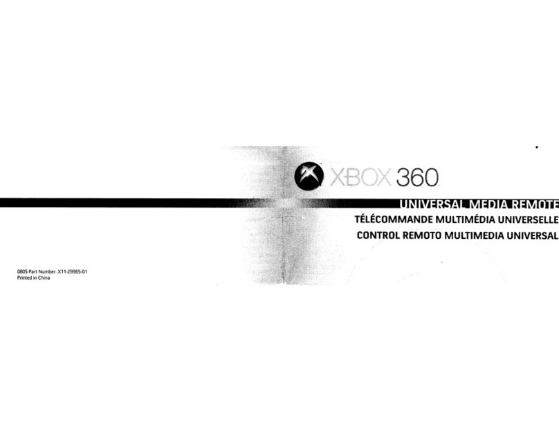 XBOX 360 User manual