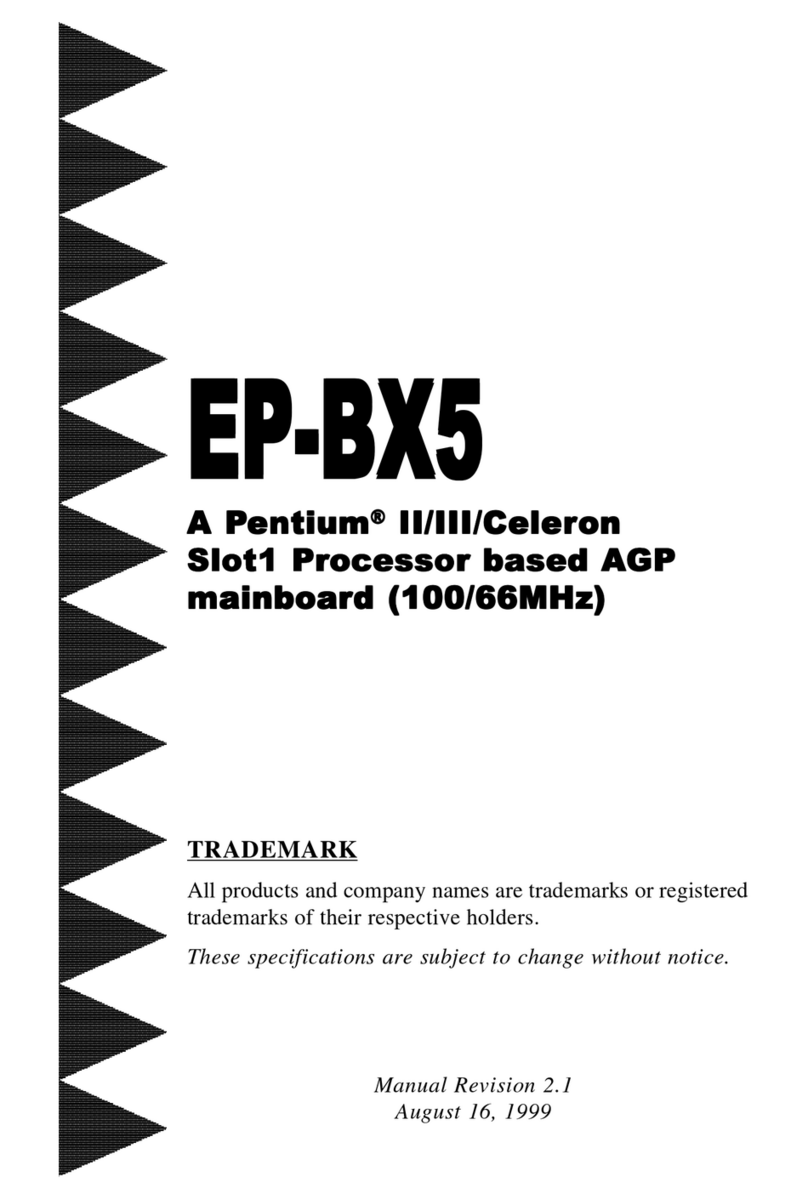 EPOX EP-BX5 User manual