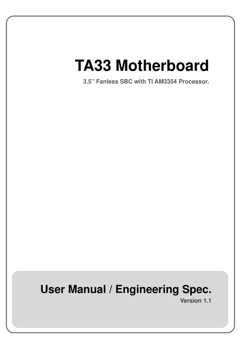 Winmate TA33 User manual