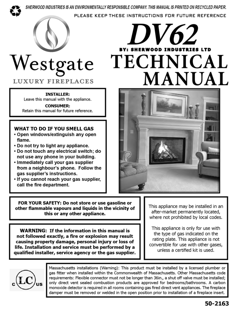 Westgate DV62 User manual
