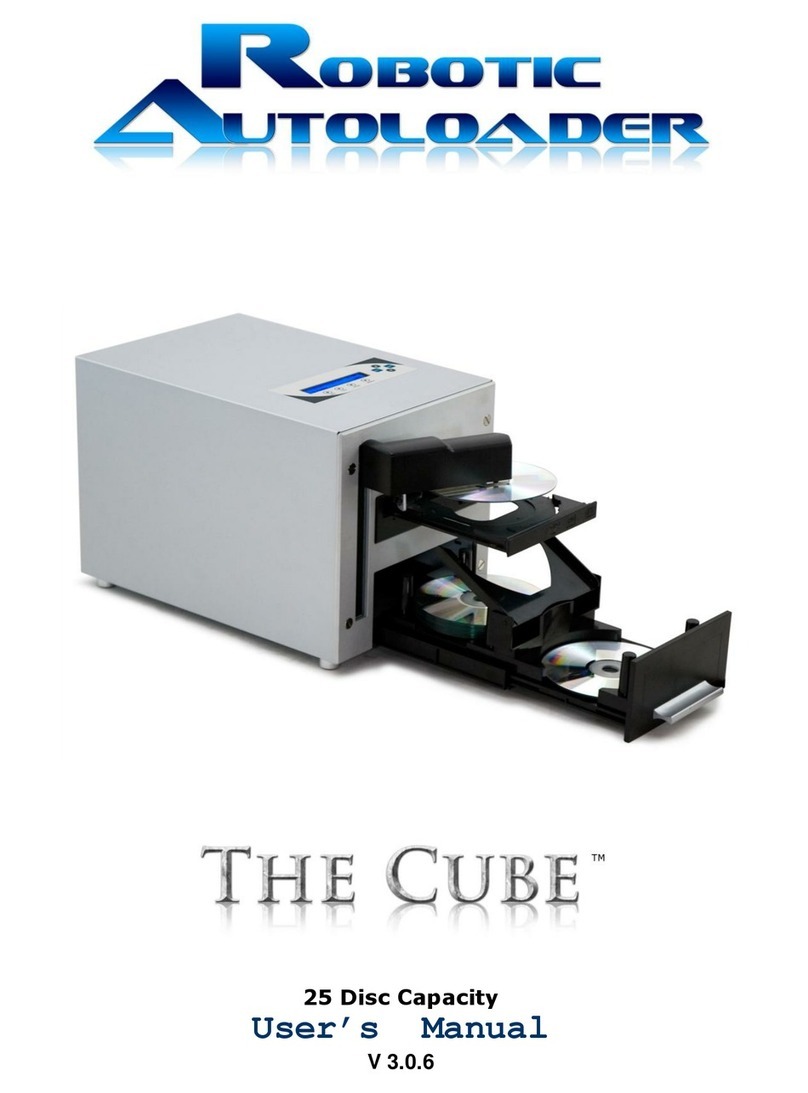 Cube Robotic Autoloader User manual
