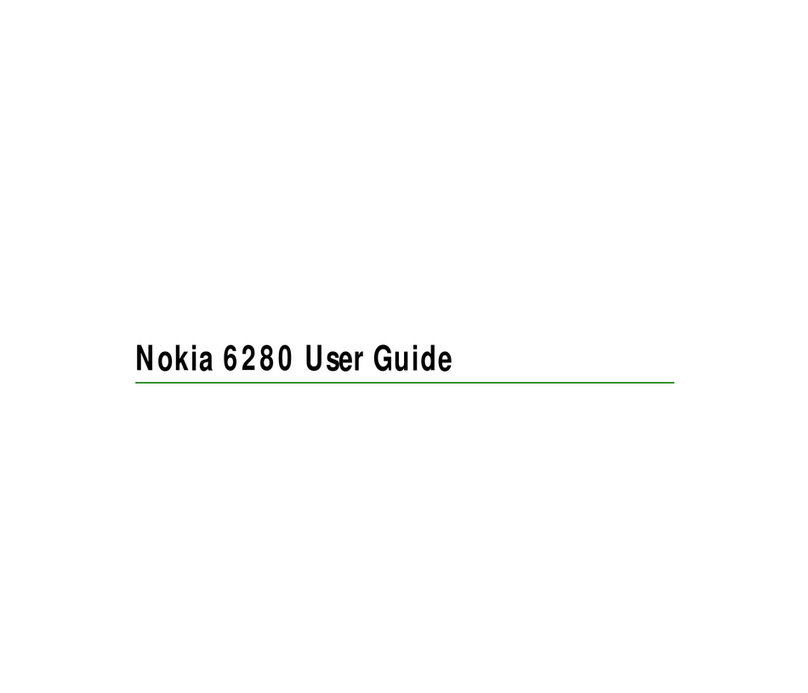 Nokia HANDSET 6280 User manual