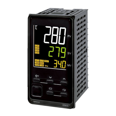 Omron E5EC User manual