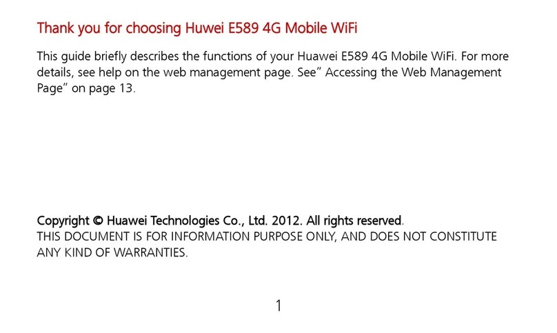 Huawei E589 Assembly instructions