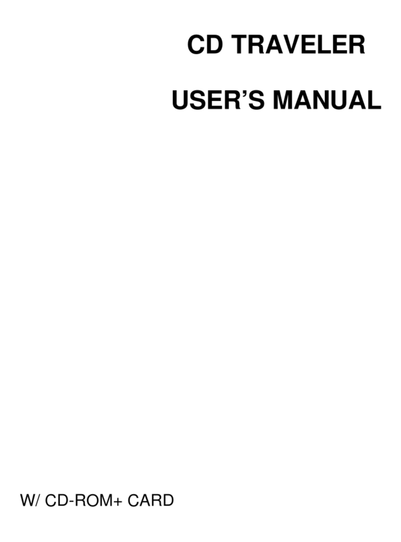 EXP Computer CD Traveler User manual