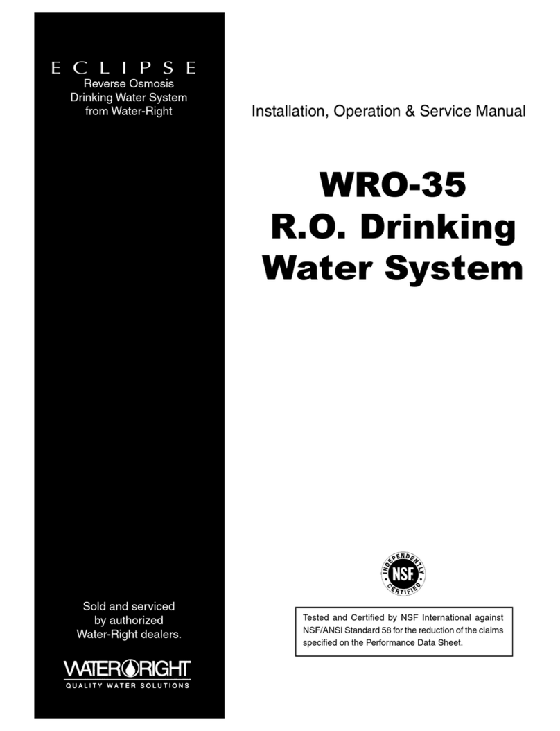 Water Right ECLIPSE WRO-35 Manual Water Right ECLIPSE WRO-35 Manual