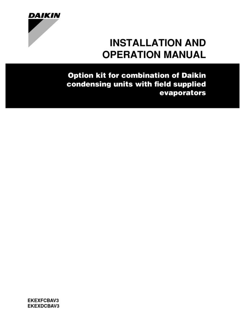 Daikin EKEXFCBAV3 User manual