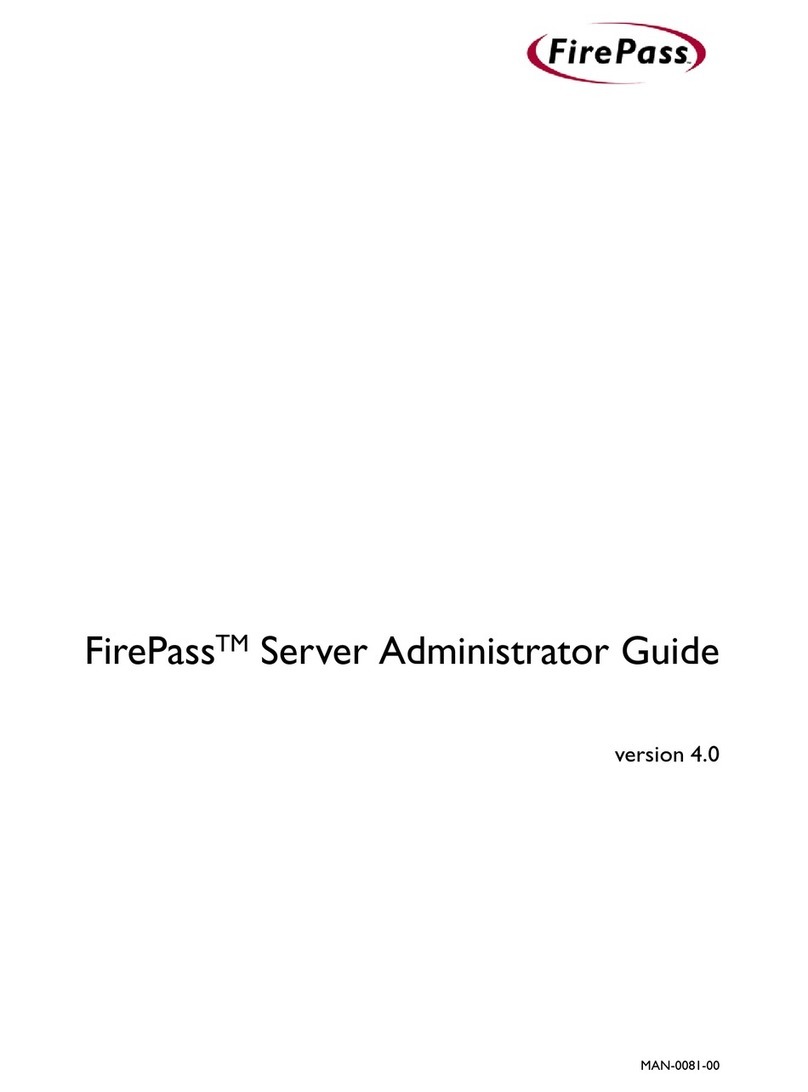 F5 FirePass Service manual