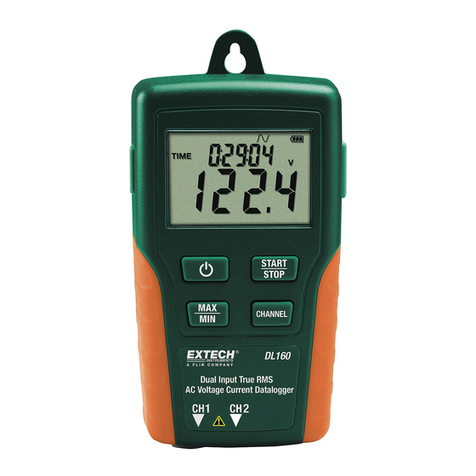 Extech Instruments DL160 User manual
