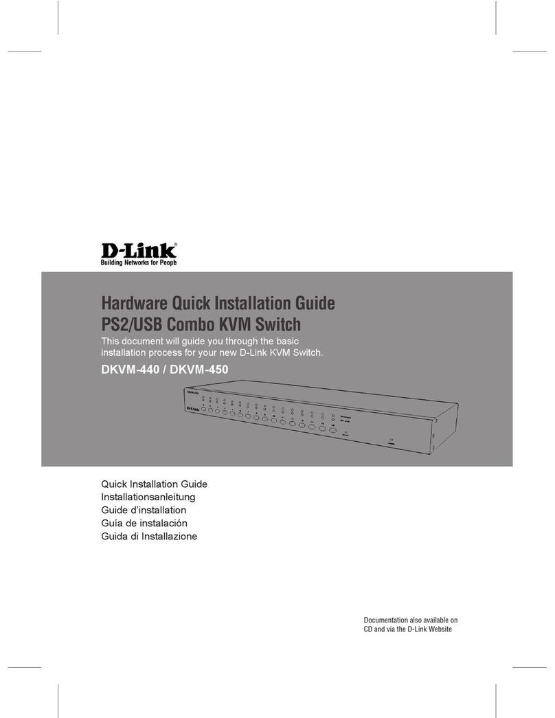 D-Link DKVM-440 User manual
