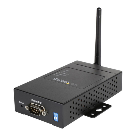 StarTech.com NETRS232485W User manual