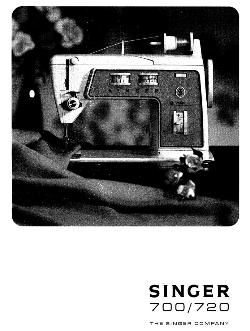 Singer 700 series User manual