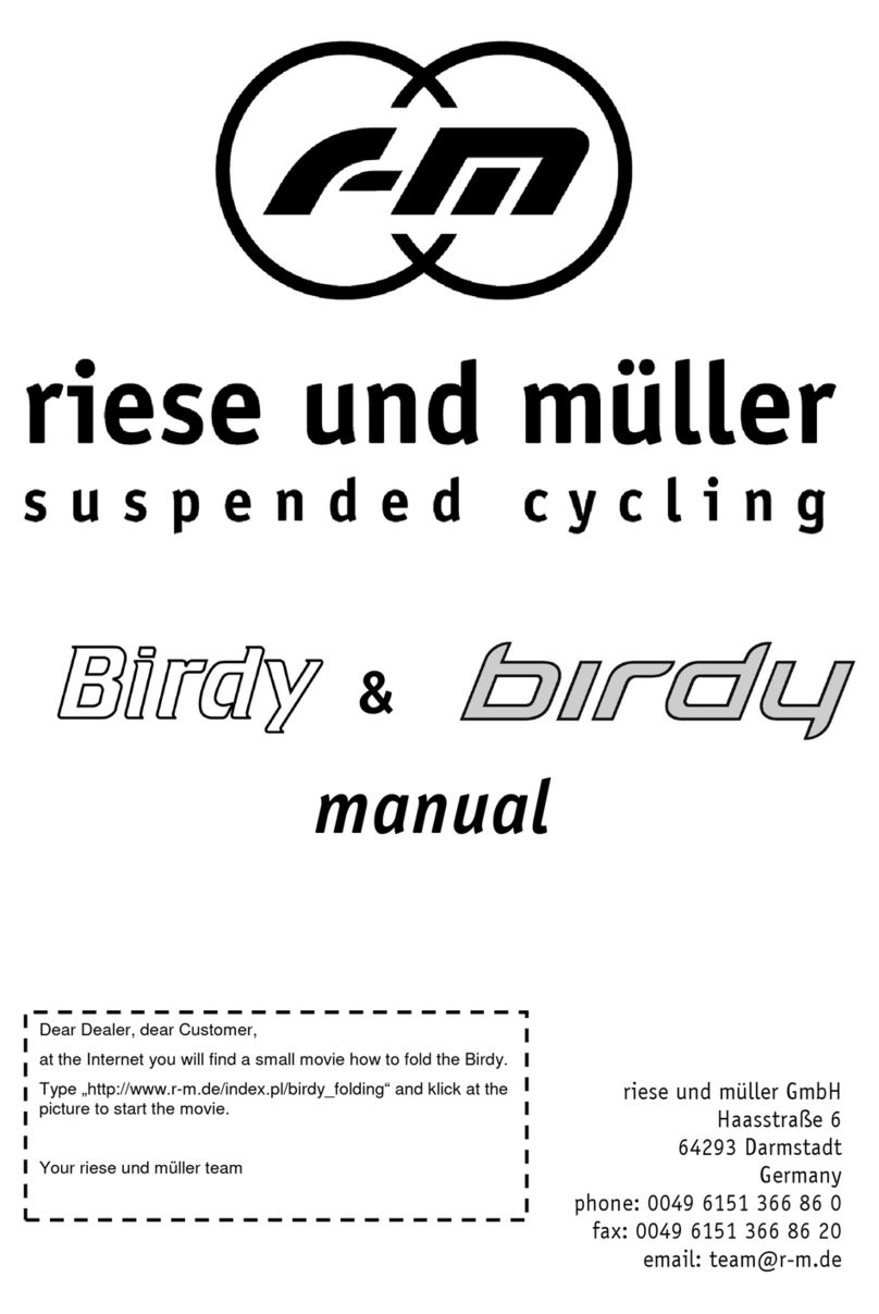 RIESE & MULLER Birdy User manual