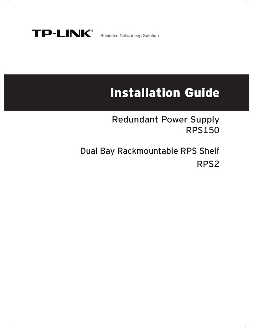 TP-Link RPS150 User manual