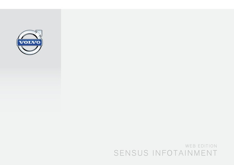 Volvo SENSUS User manual