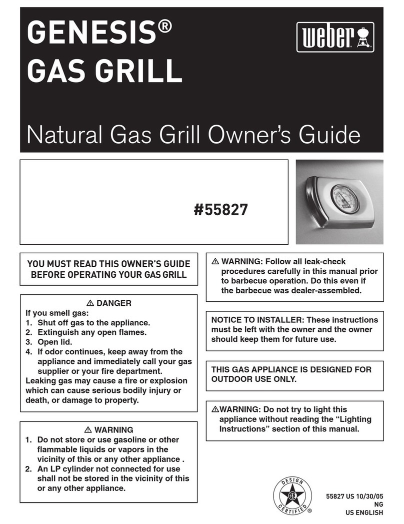 Weber GENESIS User manual
