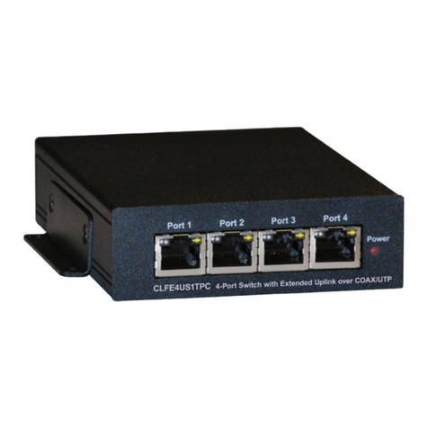 Comnet CLFE4US1TPC User manual