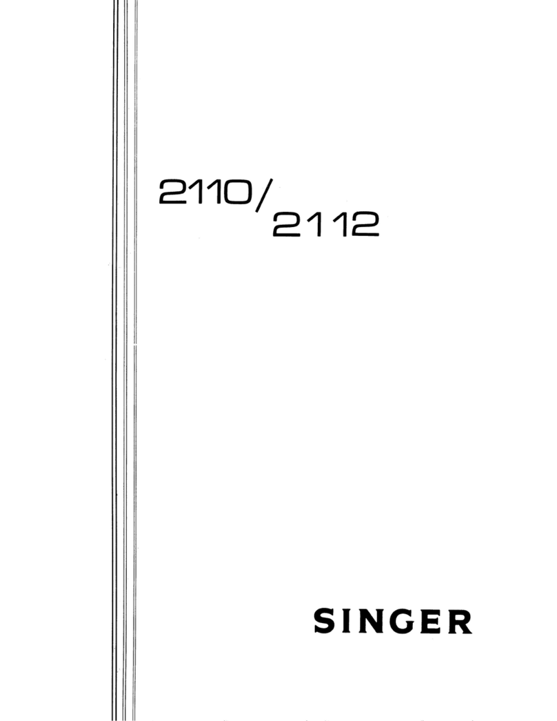 Singer 2110 User manual