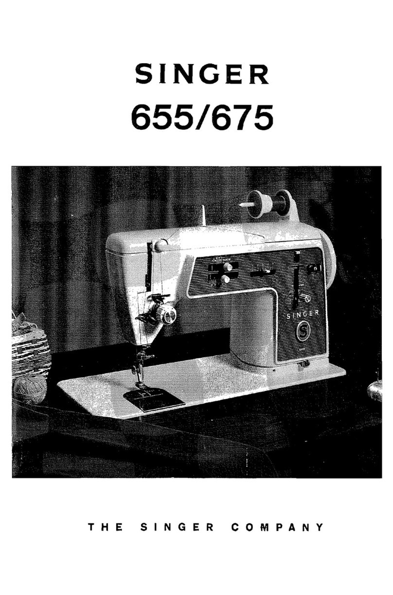 Singer 655 User manual