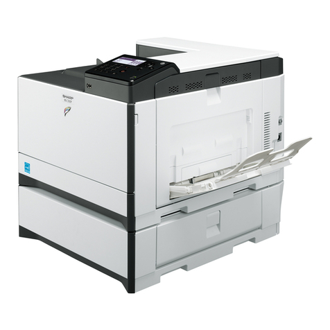Sharp MX-C300P User manual