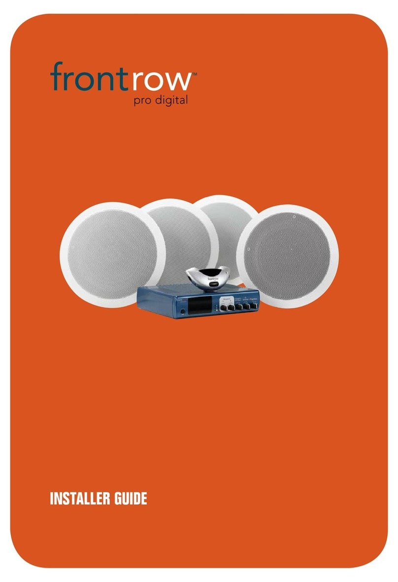 FrontRow Pro Digital Assembly instructions