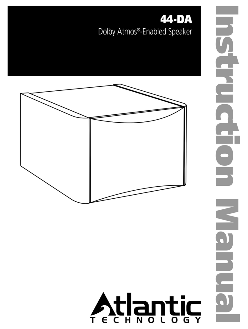 Atlantic 44-DA User manual