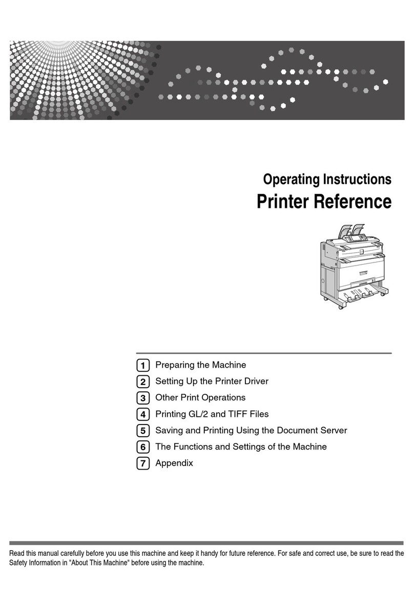 Ricoh Printer User manual