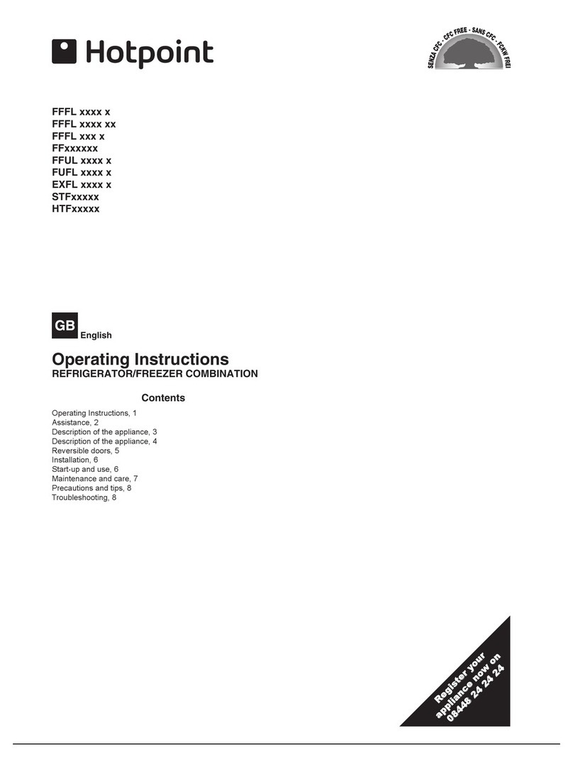 Hotpoint FFFL User manual