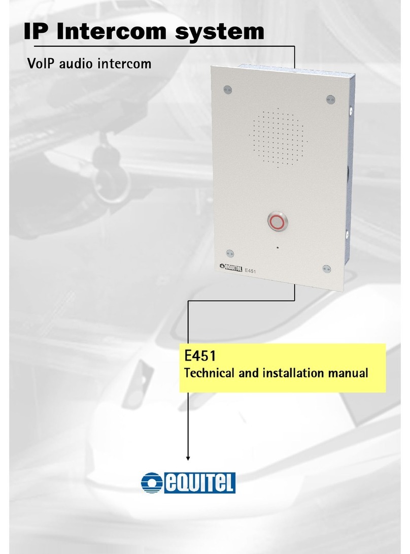 Equitel E451 User manual