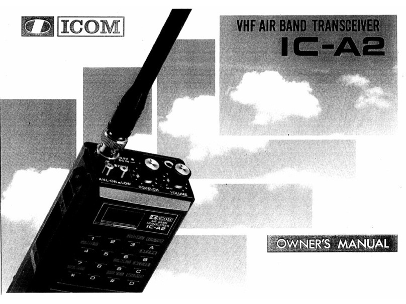 Icom IC-A2 User manual