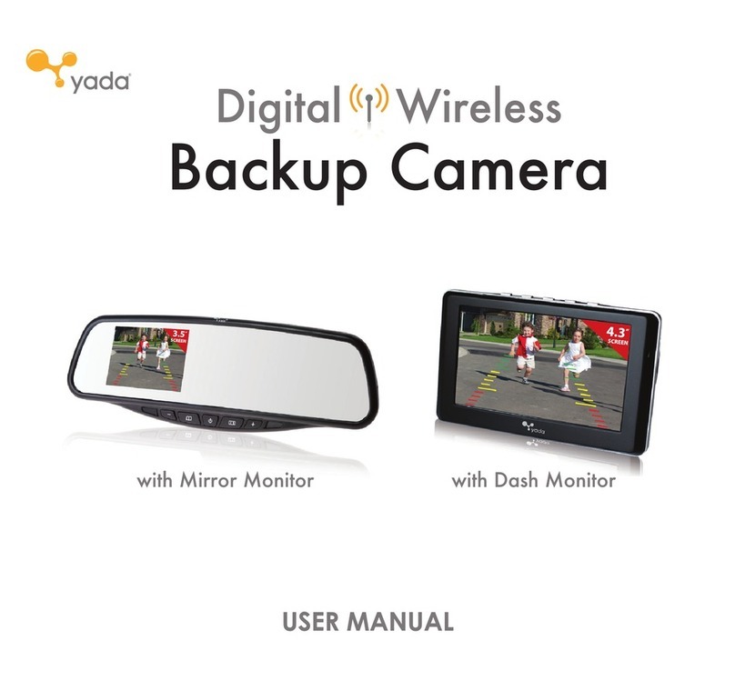 Yada Backup Camera User manual