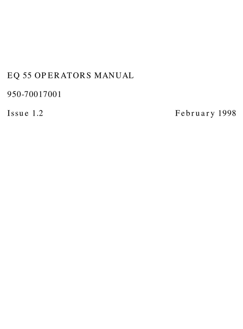 Simrad EQ 55 Operator's manual